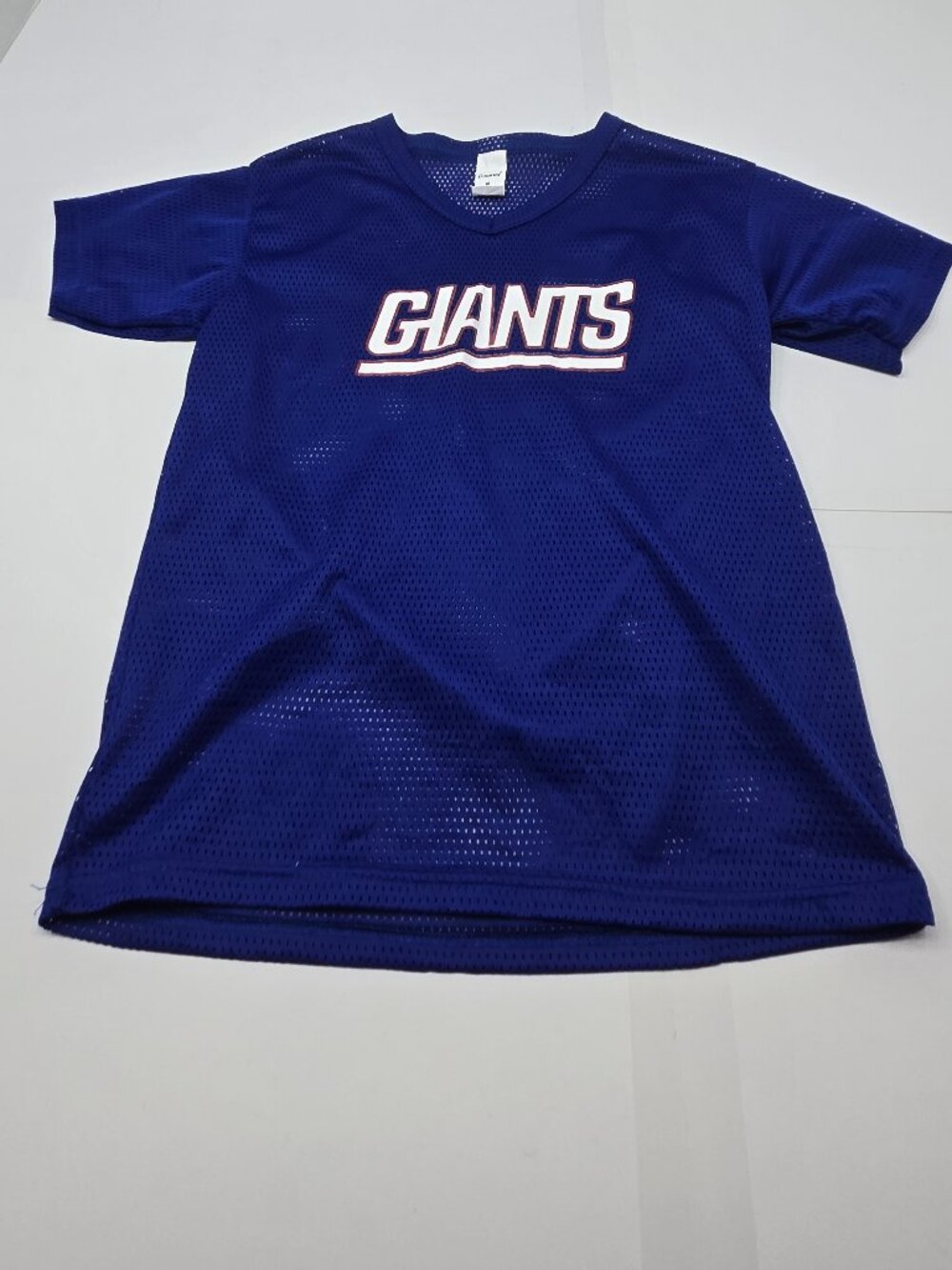 NEW YORK GIANTS FRANKLIN YOUTH MESH JERSEY – KIDS M